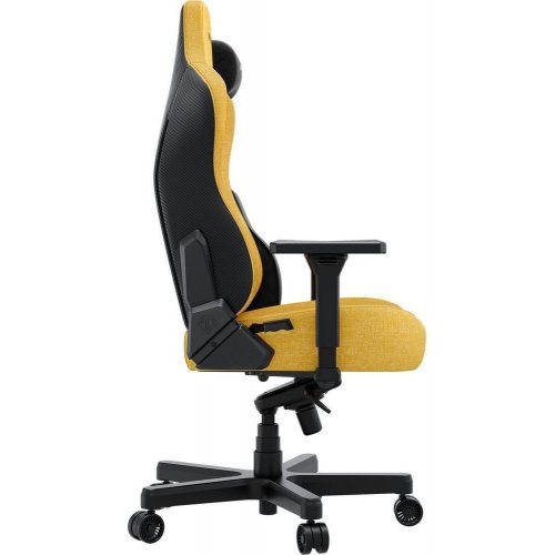 Ігрове крісло Anda Seat Kaiser 3E XL Fabric (AD23YC-XL-09-Y-CF-Y01) Bright Yellow купити в Україні: Київ, Львів, Хмельницький, Тернопіль, Івано-Франківськ | Низька ціна, відгуки, характеристики від TELEMART фото