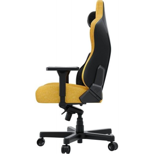 Ігрове крісло Anda Seat Kaiser 3E XL Fabric (AD23YC-XL-09-Y-CF-Y01) Bright Yellow купити в Україні: Київ, Львів, Хмельницький, Тернопіль, Івано-Франківськ | Низька ціна, відгуки, характеристики від TELEMART фото