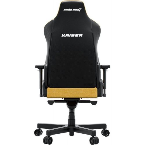 Ігрове крісло Anda Seat Kaiser 3E XL Fabric (AD23YC-XL-09-Y-CF-Y01) Bright Yellow купити в Україні: Київ, Львів, Хмельницький, Тернопіль, Івано-Франківськ | Низька ціна, відгуки, характеристики від TELEMART фото