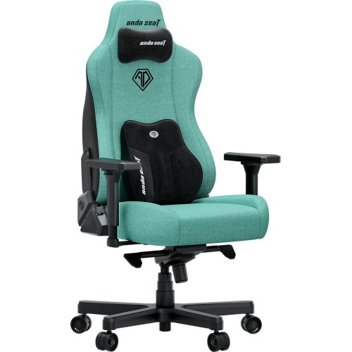 Игровое кресло Anda Seat Kaiser 3E XL Fabric (AD23YC-XL-09-E-CF-E01) Light Blue купить в Украине: Киев, Днепр, Харьков, Одесса  | Низкая цена, отзывы, характеристики от TELEMART фото