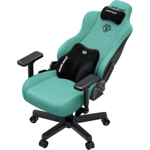 Игровое кресло Anda Seat Kaiser 3E XL Fabric (AD23YC-XL-09-E-CF-E01) Light Blue купить в Украине: Киев, Днепр, Харьков, Одесса  | Низкая цена, отзывы, характеристики от TELEMART фото