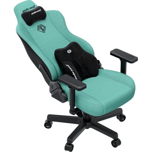 Игровое кресло Anda Seat Kaiser 3E XL Fabric (AD23YC-XL-09-E-CF-E01) Light Blue купить в Украине: Киев, Днепр, Харьков, Одесса  | Низкая цена, отзывы, характеристики от TELEMART фото