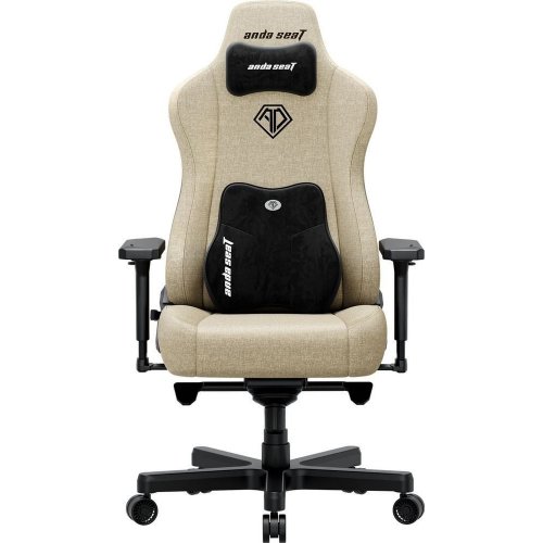 Игровое кресло Anda Seat Kaiser 3E XL Fabric (AD23YC-XL-09-I-CF-I01) Beige купить в Украине: Киев, Днепр, Харьков, Одесса  | Низкая цена, отзывы, характеристики от TELEMART фото