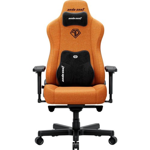 Игровое кресло Anda Seat Kaiser 3E XL Fabric (AD23YC-XL-09-O-CF-O01) Orange купить в Украине: Киев, Днепр, Харьков, Одесса  | Низкая цена, отзывы, характеристики от TELEMART фото