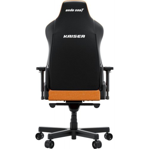 Игровое кресло Anda Seat Kaiser 3E XL Fabric (AD23YC-XL-09-O-CF-O01) Orange купить в Украине: Киев, Днепр, Харьков, Одесса  | Низкая цена, отзывы, характеристики от TELEMART фото