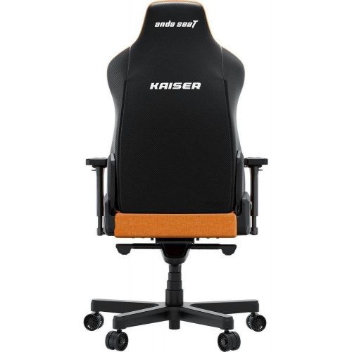 Игровое кресло Anda Seat Kaiser 3E XL Fabric (AD23YC-XL-09-O-CF-O01) Orange купить в Украине: Киев, Днепр, Харьков, Одесса  | Низкая цена, отзывы, характеристики от TELEMART фото