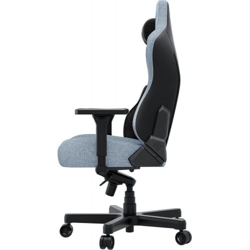 Игровое кресло Anda Seat Kaiser 3E XL Fabric (AD23YC-XL-09-T-CF-T01) Gray Blue купить в Украине: Киев, Днепр, Харьков, Одесса  | Низкая цена, отзывы, характеристики от TELEMART фото