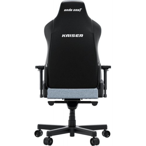 Игровое кресло Anda Seat Kaiser 3E XL Fabric (AD23YC-XL-09-T-CF-T01) Gray Blue купить в Украине: Киев, Днепр, Харьков, Одесса  | Низкая цена, отзывы, характеристики от TELEMART фото