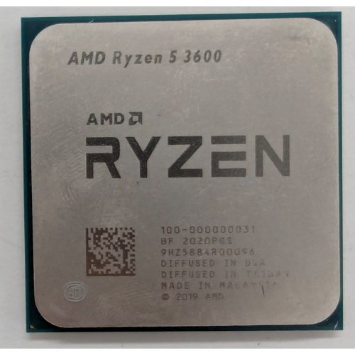 Процесор AMD Ryzen 5 3600 3.6(4.2)GHz 32MB sAM4 Tray (100-000000031) (Відновлено продавцем, 809484) купити в Україні: Київ, Львів, Хмельницький, Тернопіль | Перевірка сумісності, низька ціна, відгуки, характеристики від TELEMART фото