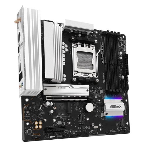 Материнська плата AsRock A620AM Pro RS WiFi (sAM5, AMD A620A) купити в Україні: Київ, Львів, Хмельницький, Тернопіль | Перевірка сумісності, низька ціна, відгуки, характеристики від TELEMART фото