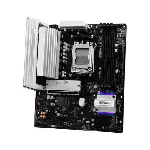 Материнська плата AsRock A620AM Pro RS WiFi (sAM5, AMD A620A) купити в Україні: Київ, Львів, Хмельницький, Тернопіль | Перевірка сумісності, низька ціна, відгуки, характеристики від TELEMART фото