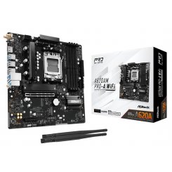 Материнська плата AsRock A620AM Pro-A WiFi (sAM5, AMD A620A)
