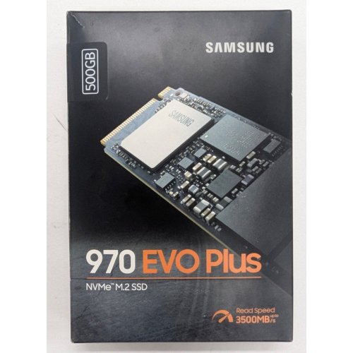 Ssd-диск Samsung 970 EVO Plus V-NAND MLC 500GB M.2 (2280 PCI-E) (MZ-V7S500BW) (Восстановлено продавцом, 809489) купить в Украине: Киев, Днепр, Харьков, Одесса  | Проверка совместимости, низкая цена, отзывы, характеристики от TELEMART фото