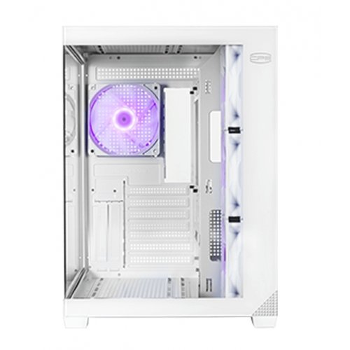 Корпус PCCooler C3 T700 ARGB Tempered Glass без БП White купить в Украине: Киев, Днепр, Харьков, Одесса  | Проверка совместимости, низкая цена, отзывы, характеристики от TELEMART фото