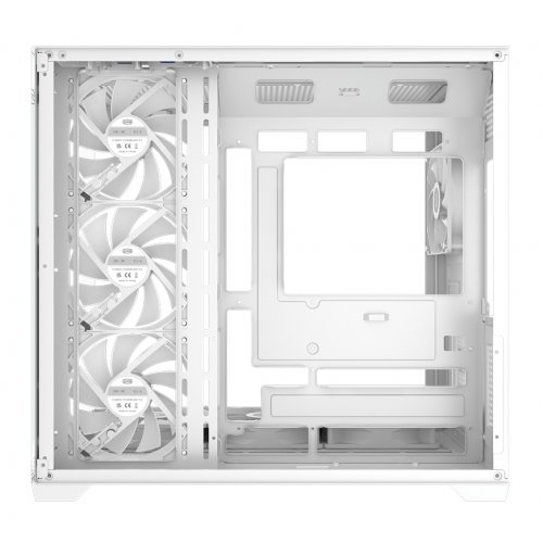 Корпус PCCooler C3 T700 ARGB Tempered Glass без БП White купить в Украине: Киев, Днепр, Харьков, Одесса  | Проверка совместимости, низкая цена, отзывы, характеристики от TELEMART фото