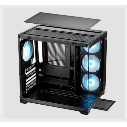 Корпус PCCooler C3 T700 ARGB Tempered Glass без БП White купить в Украине: Киев, Днепр, Харьков, Одесса  | Проверка совместимости, низкая цена, отзывы, характеристики от TELEMART фото