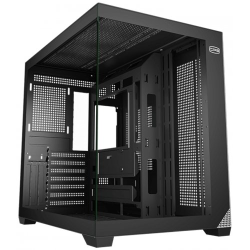 Корпус PCCooler C3 T700 Tempered Glass без БЖ Black купити в Україні: Київ, Львів, Хмельницький, Тернопіль | Перевірка сумісності, низька ціна, відгуки, характеристики від TELEMART фото