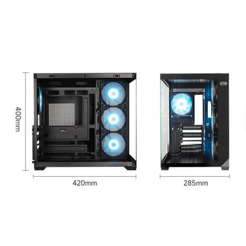 Корпус PCCooler C3 T700 Tempered Glass без БЖ White купити в Україні: Київ, Львів, Хмельницький, Тернопіль | Перевірка сумісності, низька ціна, відгуки, характеристики від TELEMART фото