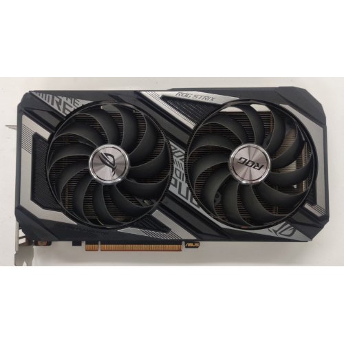Відеокарта Asus ROG Radeon RX 6600 XT STRIX OC 8192MB (ROG-STRIX-RX6600XT-O8G-GAMING) (Відновлено продавцем, 809533) купити в Україні: Київ, Львів, Хмельницький, Тернопіль | Перевірка сумісності, низька ціна, відгуки, характеристики від TELEMART фото