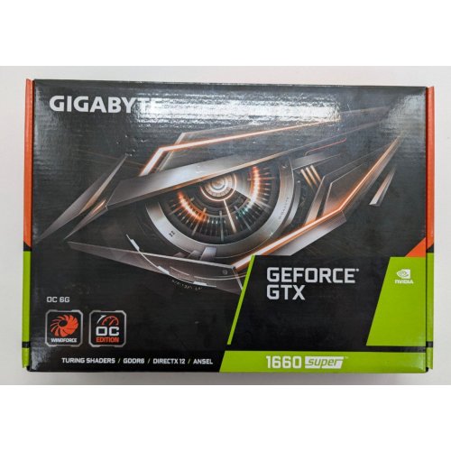 Видеокарта Gigabyte GeForce GTX 1660 SUPER OC 6144MB (GV-N166SOC-6GD) (Восстановлено продавцом, 809534) купить в Украине: Киев, Днепр, Харьков, Одесса  | Проверка совместимости, низкая цена, отзывы, характеристики от TELEMART фото