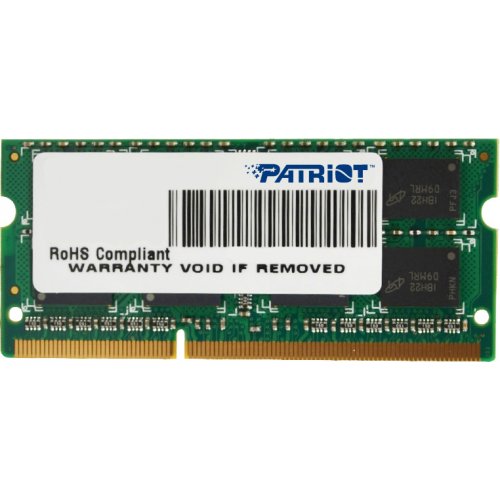 

Patriot SODIMM DDR3 4GB 1600Mhz (PSD34G16002S)