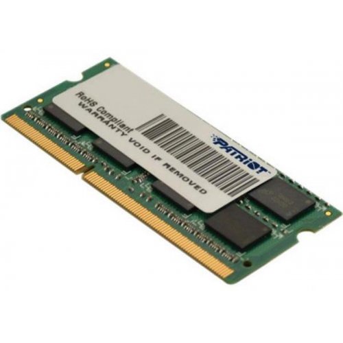 Photo RAM Patriot SODIMM DDR3 4GB 1600Mhz (PSD34G16002S)