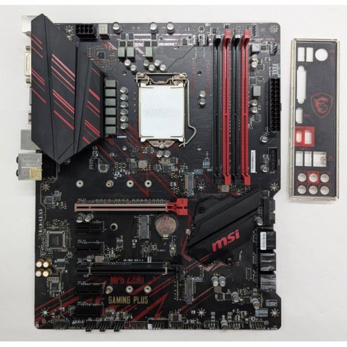 Материнская плата MSI MPG Z390 GAMING PLUS (s1151-v2, Intel Z390) (Восстановлено продавцом, 809630) купить в Украине: Киев, Днепр, Харьков, Одесса  | Проверка совместимости, низкая цена, отзывы, характеристики от TELEMART фото