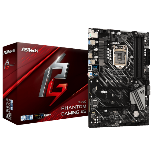 Материнская плата AsRock Z390 Phantom Gaming 4S (s1151-V2, Intel Z390) (Восстановлено продавцом, 809641) купить в Украине: Киев, Днепр, Харьков, Одесса  | Проверка совместимости, низкая цена, отзывы, характеристики от TELEMART фото
