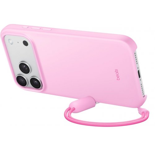Чохол для смартфона Apple Beats Kickstand Case with MagSafe and Camera Control for Apple iPhone 17 Pro Max (MGYA4LL/A) Pebble Pink купити в Україні: Київ, Львів, Хмельницький, Тернопіль | Низька ціна, відгуки, характеристики від TELEMART фото