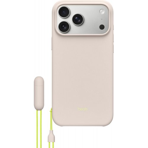 Чехол для смартфона Apple Beats Kickstand Case with MagSafe and Camera Control for Apple iPhone 17 Pro Max (MGTQ4LL/A) Lime Stone купить в Украине: Киев, Днепр, Харьков, Одесса  | Низкая цена, отзывы, характеристики от TELEMART фото