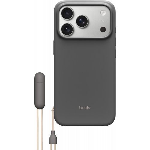 Чехол для смартфона Apple Beats Kickstand Case with MagSafe and Camera Control for Apple iPhone 17 Pro (MGY74LL/A) Granite Gray купить в Украине: Киев, Днепр, Харьков, Одесса  | Низкая цена, отзывы, характеристики от TELEMART фото