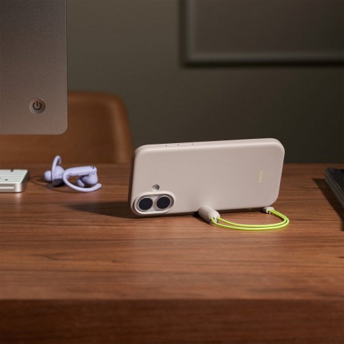 Чехол для смартфона Apple Beats Kickstand Case with MagSafe and Camera Control for Apple iPhone 17 (MGTL4LL/A) Lime Stone купить в Украине: Киев, Днепр, Харьков, Одесса  | Низкая цена, отзывы, характеристики от TELEMART фото