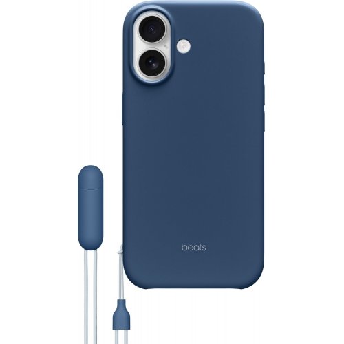 Чехол для смартфона Apple Beats Kickstand Case with MagSafe and Camera Control for Apple iPhone 17 (MGTM4LL/A) Bedrock Blue купить в Украине: Киев, Днепр, Харьков, Одесса  | Низкая цена, отзывы, характеристики от TELEMART фото