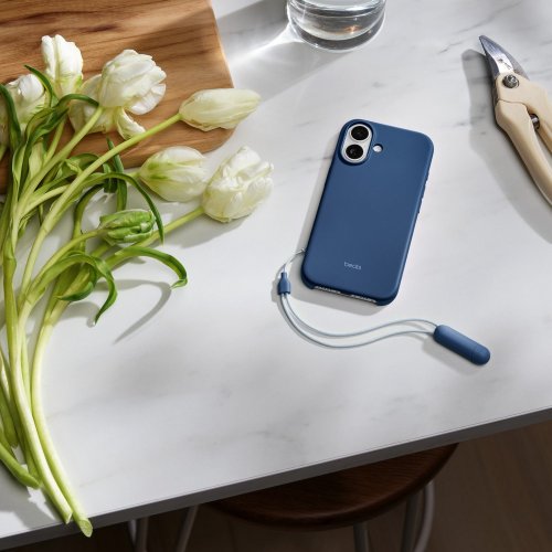 Чехол для смартфона Apple Beats Kickstand Case with MagSafe and Camera Control for Apple iPhone 17 (MGTM4LL/A) Bedrock Blue купить в Украине: Киев, Днепр, Харьков, Одесса  | Низкая цена, отзывы, характеристики от TELEMART фото