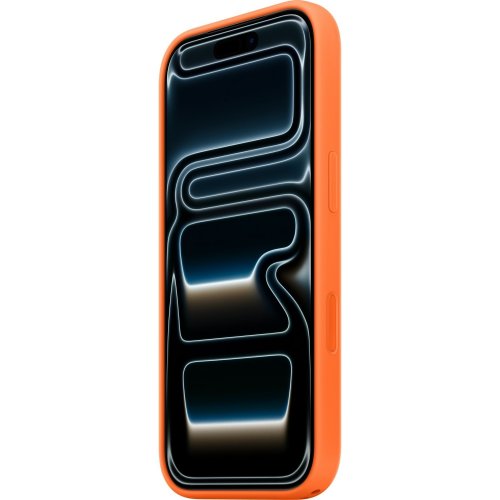Чехол для смартфона Apple Silicone Case with MagSafe for Apple iPhone 17 Pro (MGFE4ZM/A) Orange купить в Украине: Киев, Днепр, Харьков, Одесса  | Низкая цена, отзывы, характеристики от TELEMART фото