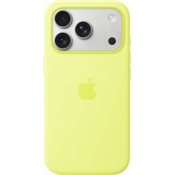 Чехол для смартфона Apple Silicone Case with MagSafe for Apple iPhone 17 Pro (MGFF4ZM/A) Neon Yellow
