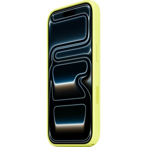 Чехол для смартфона Apple Silicone Case with MagSafe for Apple iPhone 17 Pro (MGFF4ZM/A) Neon Yellow купить в Украине: Киев, Днепр, Харьков, Одесса  | Низкая цена, отзывы, характеристики от TELEMART фото
