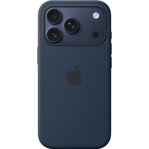 Чехол для смартфона Apple Silicone Case with MagSafe for Apple iPhone 17 Pro (MGFH4ZM/A) Midnight купить в Украине: Киев, Днепр, Харьков, Одесса  | Низкая цена, отзывы, характеристики от TELEMART фото
