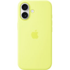 Чехол для смартфона Apple Silicone Case with MagSafe Apple iPhone 17 (MGEV4ZM/A) Neon Yellow