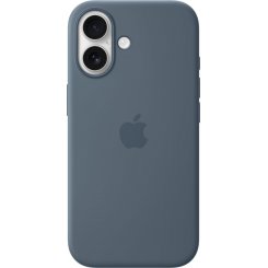 Чехол для смартфона Apple Silicone Case with MagSafe Apple iPhone 17 (MGEW4ZM/A) Anchor Blue