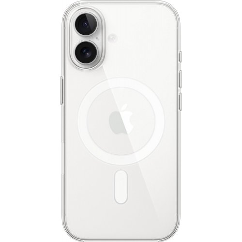 Чохол для смартфона Apple Clear Case with MagSafe for Apple iPhone 17 (MGF24ZM/A) Transparent купити в Україні: Київ, Львів, Хмельницький, Тернопіль | Низька ціна, відгуки, характеристики від TELEMART фото