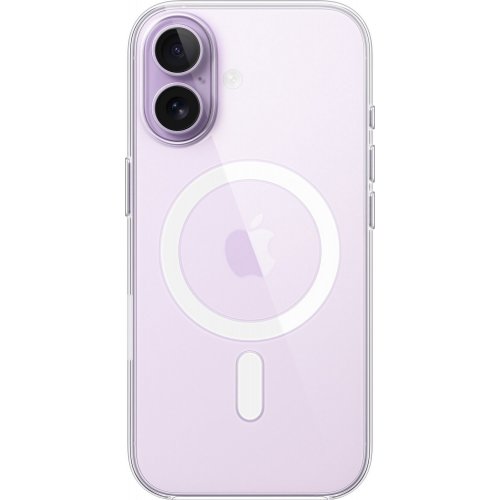 Чохол для смартфона Apple Clear Case with MagSafe for Apple iPhone 17 (MGF24ZM/A) Transparent купити в Україні: Київ, Львів, Хмельницький, Тернопіль | Низька ціна, відгуки, характеристики від TELEMART фото
