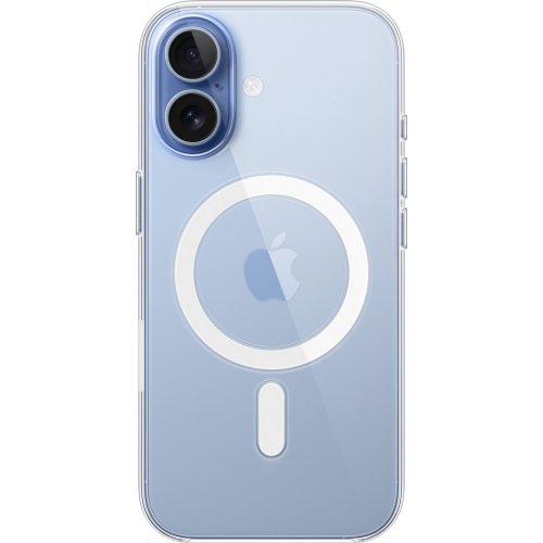 Чохол для смартфона Apple Clear Case with MagSafe for Apple iPhone 17 (MGF24ZM/A) Transparent купити в Україні: Київ, Львів, Хмельницький, Тернопіль | Низька ціна, відгуки, характеристики від TELEMART фото