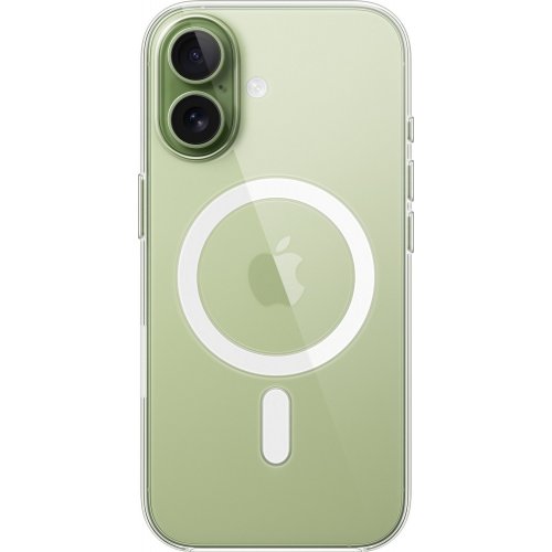 Чохол для смартфона Apple Clear Case with MagSafe for Apple iPhone 17 (MGF24ZM/A) Transparent купити в Україні: Київ, Львів, Хмельницький, Тернопіль | Низька ціна, відгуки, характеристики від TELEMART фото