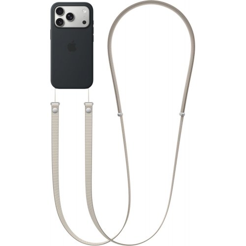 Ремешок для смартфона Apple Crossbody Strap (MGGK4ZM/A) Tan купить в Украине: Киев, Днепр, Харьков, Одесса  | Низкая цена, отзывы, характеристики от TELEMART фото