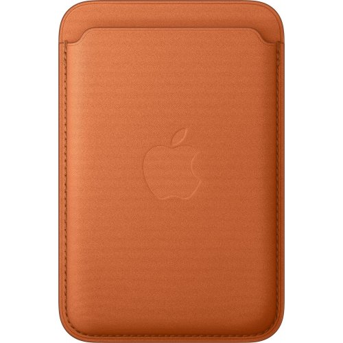 Чехол-бумажник Apple FineWoven Wallet with MagSafe for Apple iPhone (MGH64ZM/A) Fox Orange купить в Украине: Киев, Днепр, Харьков, Одесса  | Низкая цена, отзывы, характеристики от TELEMART фото
