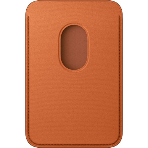 Чехол-бумажник Apple FineWoven Wallet with MagSafe for Apple iPhone (MGH64ZM/A) Fox Orange купить в Украине: Киев, Днепр, Харьков, Одесса  | Низкая цена, отзывы, характеристики от TELEMART фото