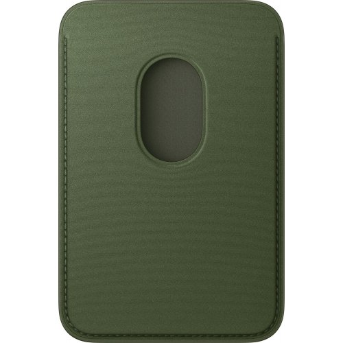 Чехол-бумажник Apple FineWoven Wallet with MagSafe for Apple iPhone (MGH74ZM/A) Moss купить в Украине: Киев, Днепр, Харьков, Одесса  | Низкая цена, отзывы, характеристики от TELEMART фото