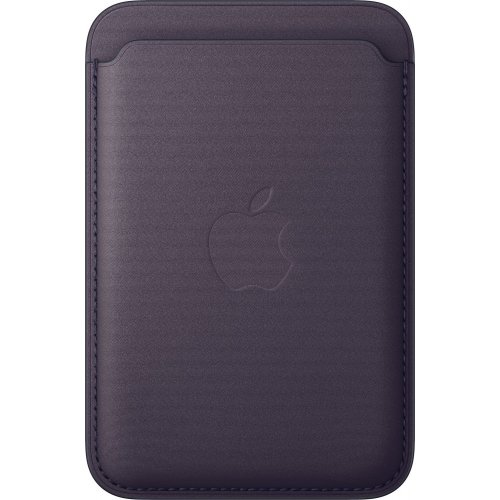 Чехол-бумажник Apple FineWoven Wallet with MagSafe for Apple iPhone (MGH84ZM/A) Midnight Purple купить в Украине: Киев, Днепр, Харьков, Одесса  | Низкая цена, отзывы, характеристики от TELEMART фото