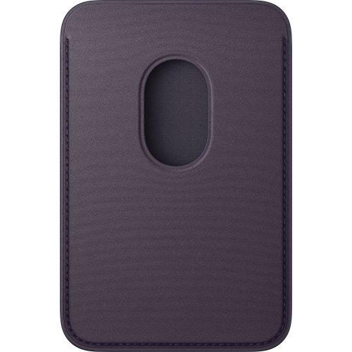 Чехол-бумажник Apple FineWoven Wallet with MagSafe for Apple iPhone (MGH84ZM/A) Midnight Purple купить в Украине: Киев, Днепр, Харьков, Одесса  | Низкая цена, отзывы, характеристики от TELEMART фото